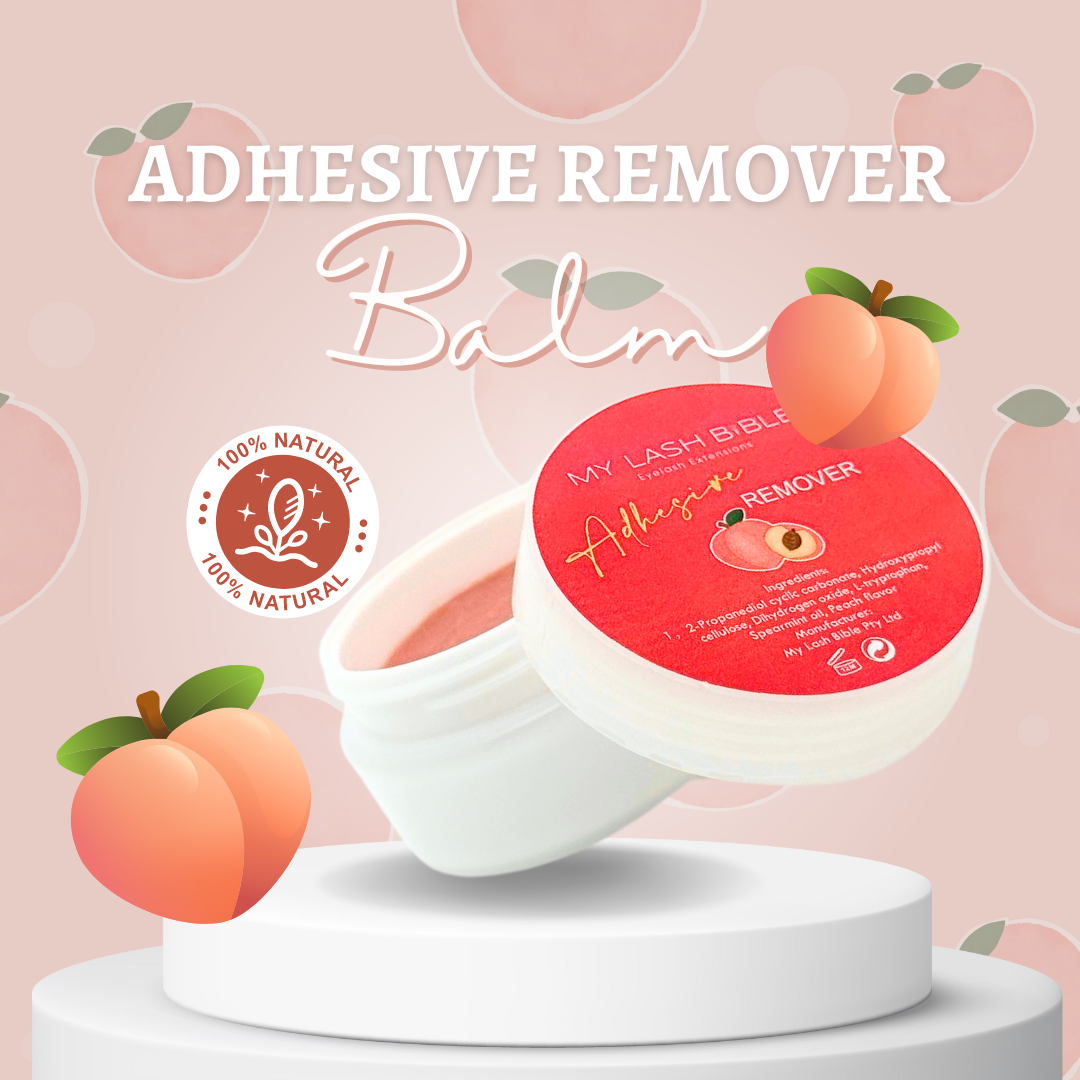 Peach Cream Glue Remover for Eyelash Extension