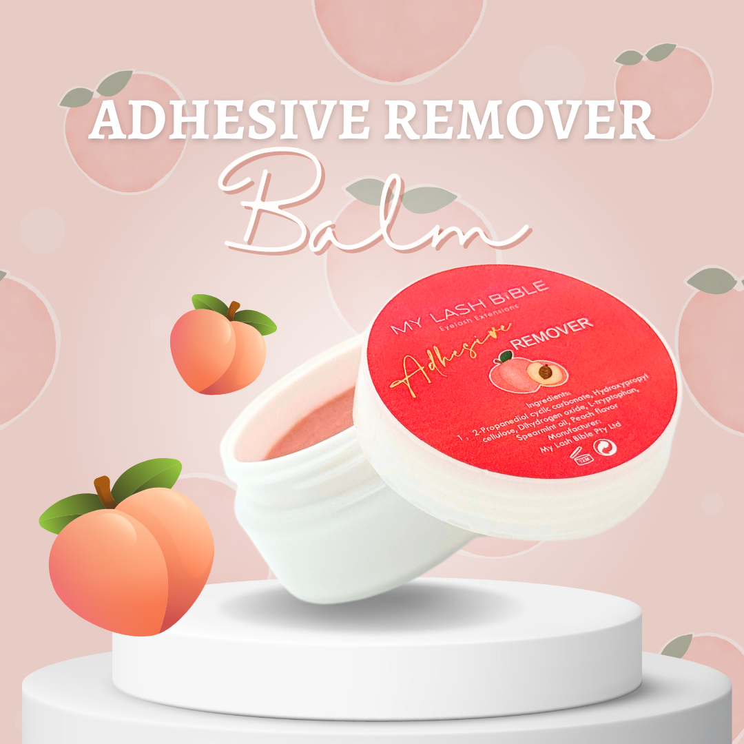 Peach Cream Glue Remover for Eyelash Extension